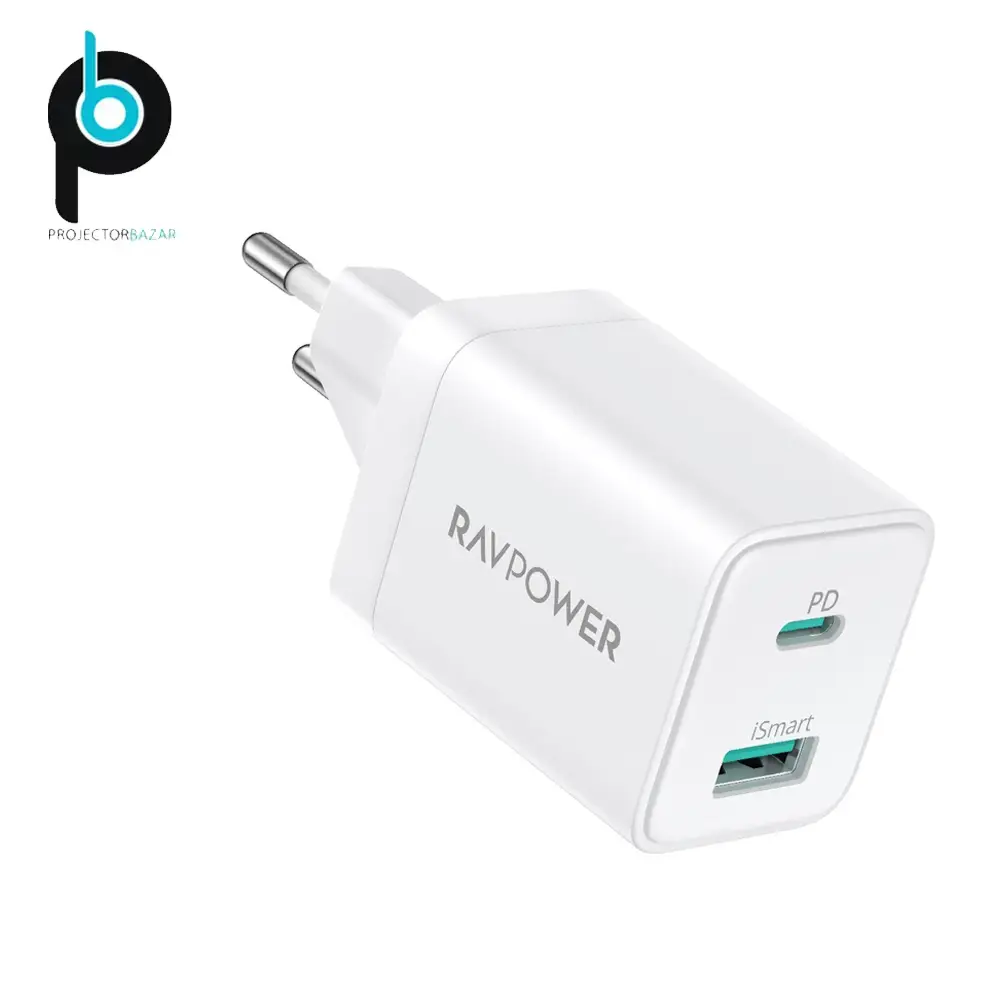 شارژر دیواری راوپاور مدل RAVPower RP-PC168 PD 20W شارژر دیواری راوپاور مدل RAVPower RP-PC168 PD 20W